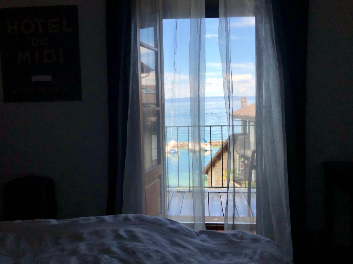 A With A View - Maisonnette Dans Bourg Medieval Au Bord Du Leman *