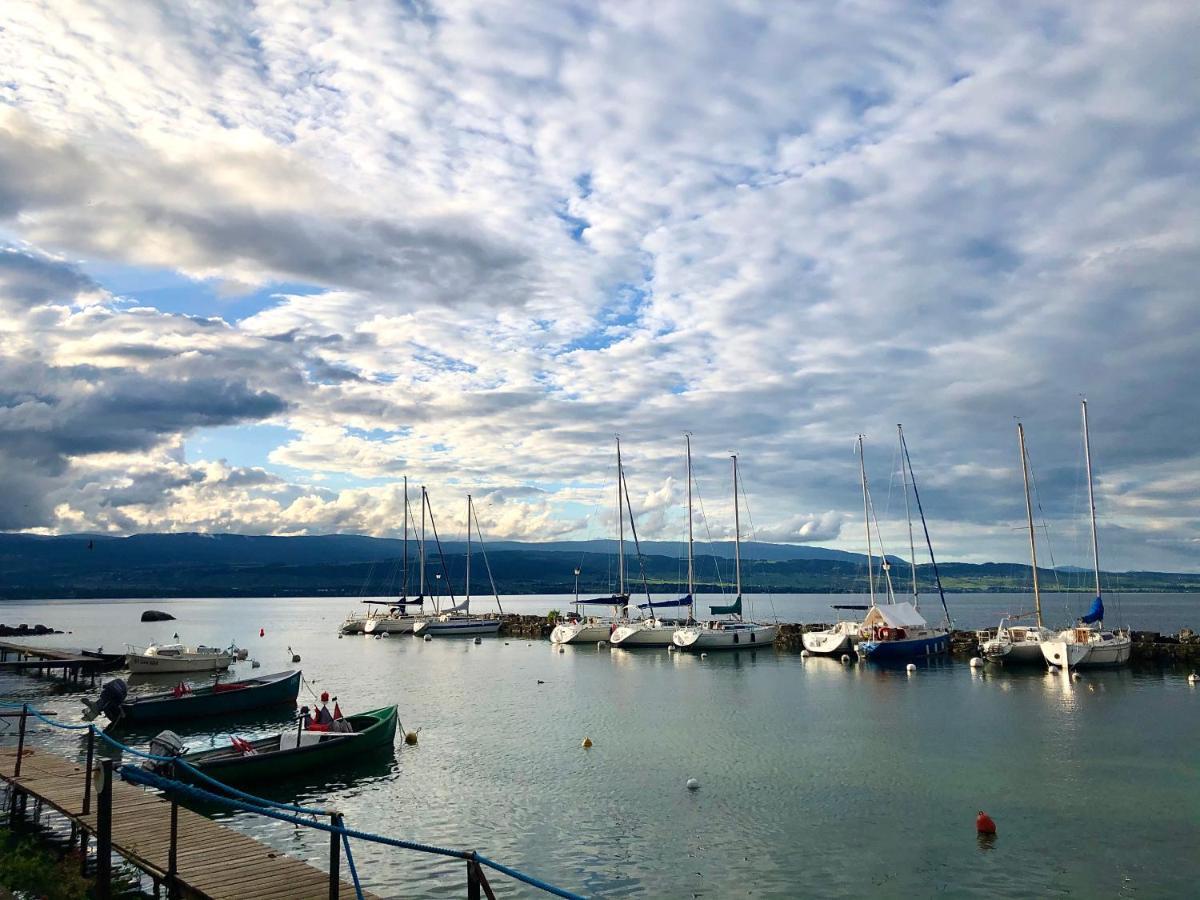 A With A View - Maisonnette Dans Bourg Medieval Au Bord Du Leman